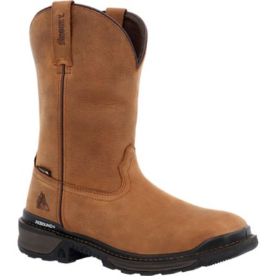 Rocky Rams Horn 11 in. Waterproof Leather Boot