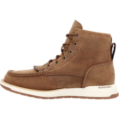 Image showing 4 th Rocky Farmstead 6 in. Lace Up Leather Boot