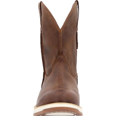 Image showing  Farmstead 10 in. Composite Toe Unlined Leather Boot