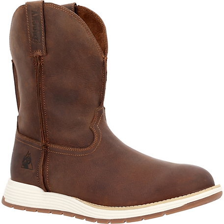 Rocky Farmstead 10 in. Composite Toe Unlined Leather Boot