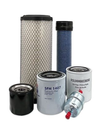 Hero Preventative Maintenance Kit for Kubota RTV900 Utility Vehicle, High Mount Air Cleaner (Standard Fuel Filter)