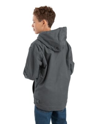 Image showing  Kids' Sherpa-Lined Duck Hooded Jacket