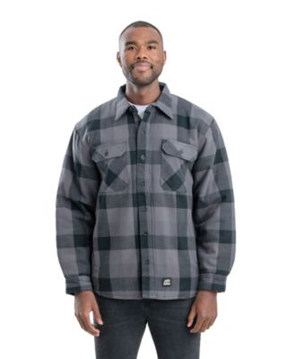 Berne Men's Flannel Shirt Jacket
