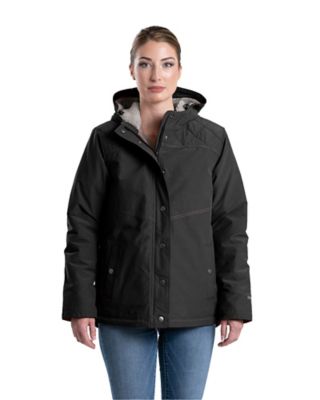 Berne Women's Softstone Micro Duck Hooded Jacket