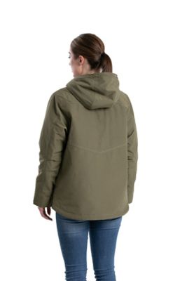 Image showing  Women's Softstone Micro Duck Hooded Jacket