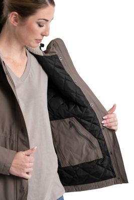 Image showing  Women's Softstone Micro Duck Hooded Jacket