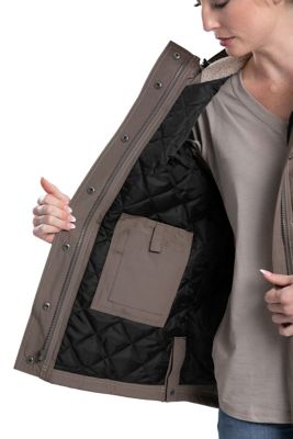 Image showing  Women's Softstone Micro Duck Hooded Jacket
