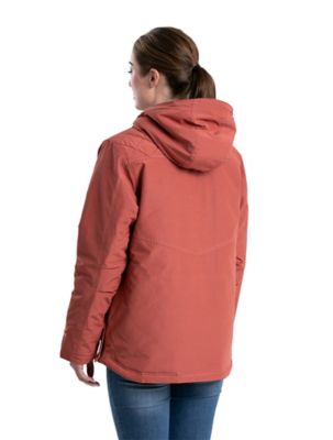 Image showing 1 th Berne Women's Softstone Micro Duck Hooded Jacket