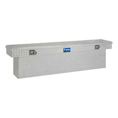 UWS EC10811 69 in. Heavy-Wall Aluminum Deep Slim Truck Tool Box, RigidCore Lid