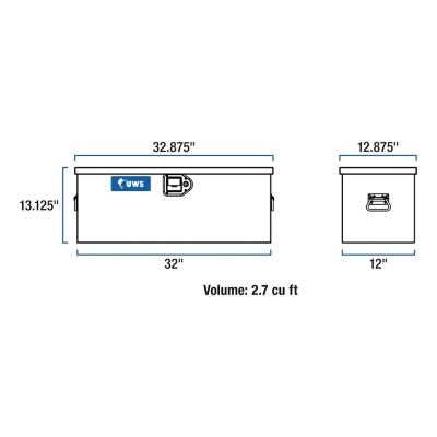 Image showing  33 in. x 12.75 in. ATV Tool Box