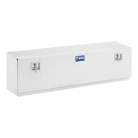 UWS Single Door Truck Tool Box 77 in x 13 5/8 in x 17 in. Top Mount Truck Tool Boxes