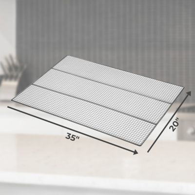Image showing  20 in. x 33.5 in. Mesh Dehydrator Trays 14 Tray Bundle Pack