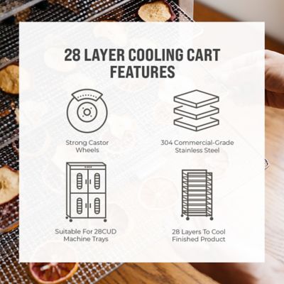 Image showing  28 Layer Cooling Cart For 28-CUD