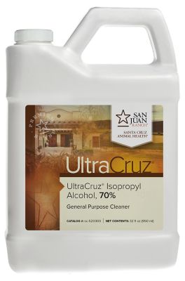 UltraCruz Isopropyl Alcohol, 70%, 32 oz.