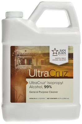 UltraCruz Isopropyl Alcohol, 99%, 32 oz.