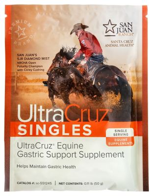 UltraCruz Equine Gastric Support Supplements, 60 Single Servings, Pellet, 30 Day Supply