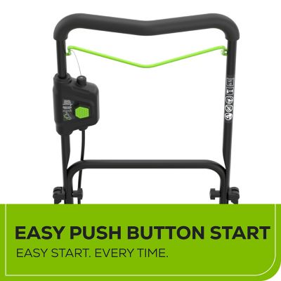 Image showing  22 in. 60V Cordless Walk-Behind String Trimmer, Battery and Charger Included