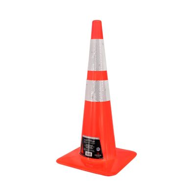 Image showing  28 in. Safety Cone with Reflective Stripe