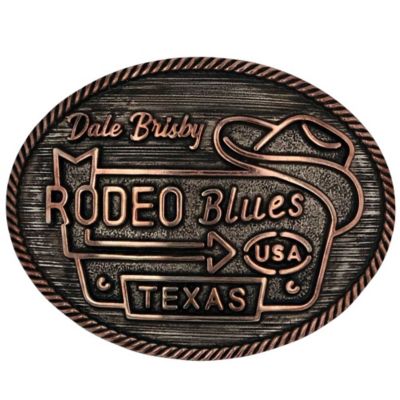 Montana Silversmiths Dale Brisby Rodeo Blues Attitude Buckle, A963DB