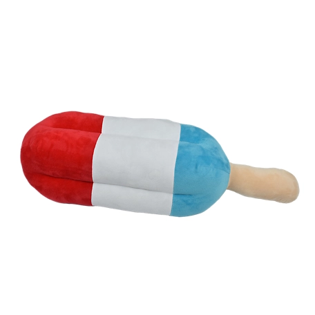 Retriever Mega Plush Red White and Blue Popsicle Dog Toy