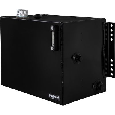 Image showing  30 gal. Side-Mount Steel Hydraulic Reservoir, Black