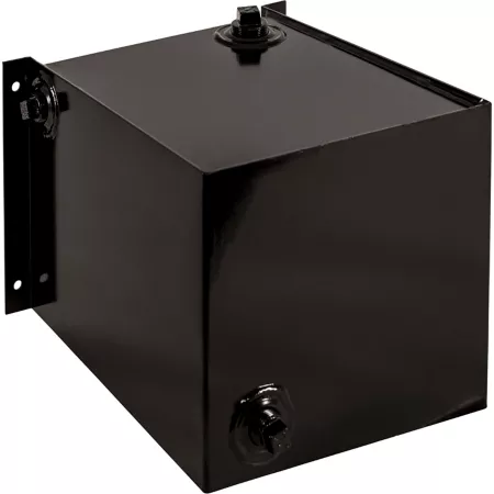 Buyers Products 7 Gallon Black Steel Side Mount Hydraulic Reservoir Fuel Transfer Tank Accessories