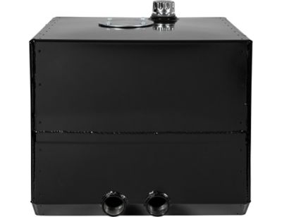 Image showing  50 gal. Side Mount Black Steel Hydraulic Reservoir