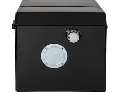 Image showing 5 th Buyers Products 50 gal. Side Mount Black Steel Hydraulic Reservoir