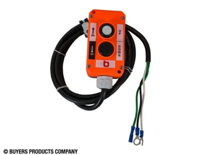 Image showing  0.75 gal. 3-Way DC Power Unit-Electric Controls Horizontal Poly Reservoir