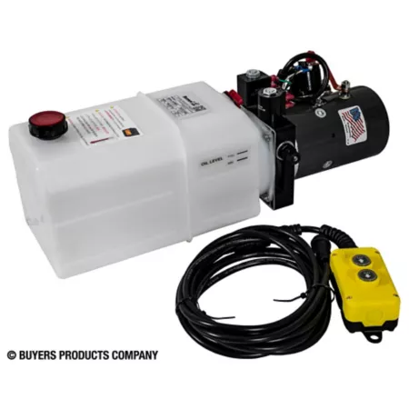 Buyers Products 4-Way DC Power Unit - Electrical Controls Horizontal Poly Tank Fuel Transfer Tank Accessories