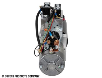 Image showing  0.75 gal. 4-Way/3-Way DC Power Unit-Electric Controls Horizontal