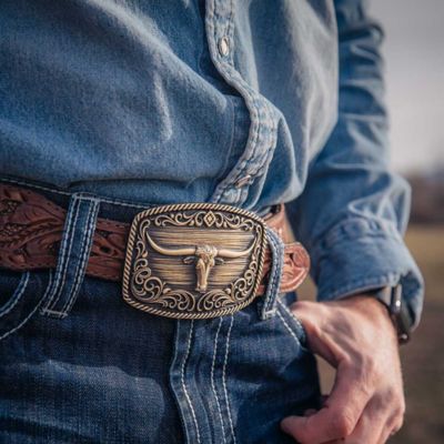 Image showing  Longhorn Legend Heritage Attitude Buckle, A973C