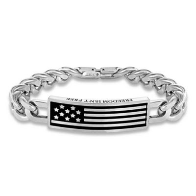 Montana Silversmiths Freedom Isn't Free Bracelet, KTBC5655