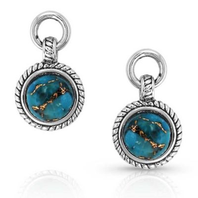 Montana Silversmiths Dream Out West Turquoise Earrings, ER5649