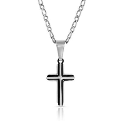 Montana Silversmiths Strength of Faith Cross Necklace, NC3092