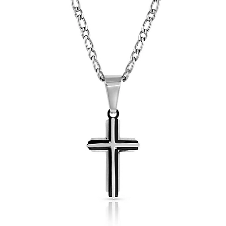 Montana Silversmiths Strength of Faith Cross Necklace, NC3092