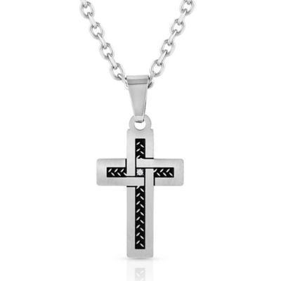 Montana Silversmiths Intertwined with Faith Cross Necklace, NC3117