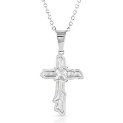 Image showing  Rugged Faith Cross Necklace, NC3425