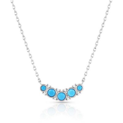 Montana Silversmiths Blue Moon Crystal Necklace, NC5509