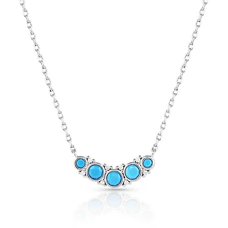 Montana Silversmiths Blue Moon Crystal Necklace, NC5509