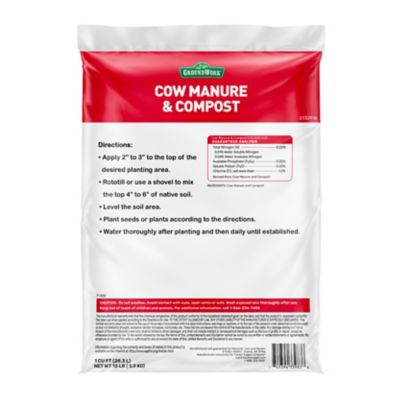 Image showing 6 th GroundWork 1 cu. ft. Cow Manure and Compost