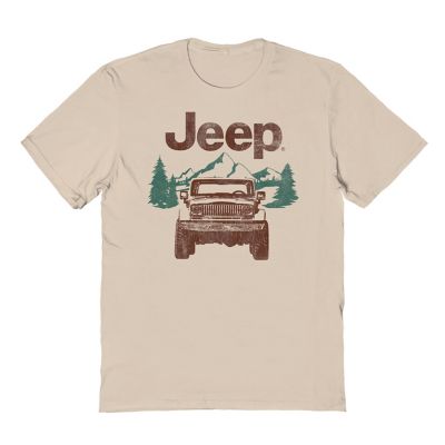 Jeep Men's Mountains Car T-Shirt