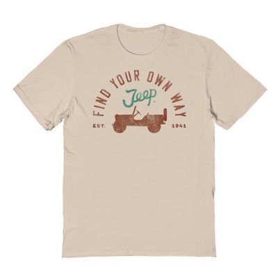 Jeep Find Your Own Road Car T-Shirt