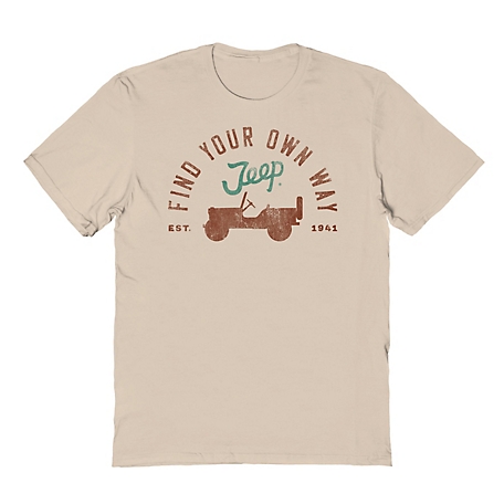 Jeep Find Your Own Road Car T-Shirt