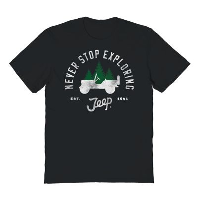 Jeep Never Stop Exploring Car T-Shirt