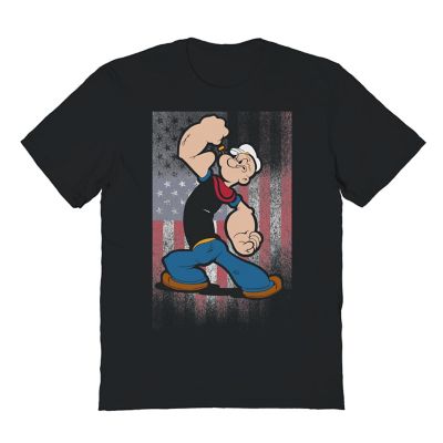 【1011GALLERY】 Micmic Popeye T-Shirts - Black popeye-boombox-t-shirt-
