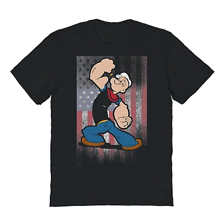 Popeye Popyeye Flag Movie T-Shirt