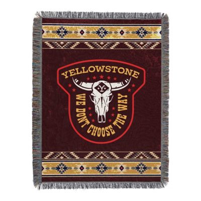 Northwest Yellowstone - The Way Woven Tapestry Throw