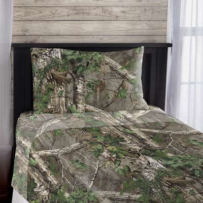 Northwest ENT 820 Realtree - Xtra Green Camo Twin Sheet Set