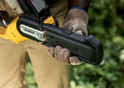 Image showing 6 th DEWALT 8 in. 20V Cordless Pruning Chainsaw, 0.3875 in. Pitch